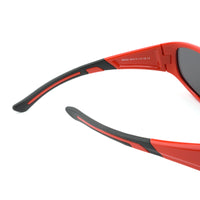 Zoom kids sunglasses in Red, view 6