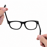 Theo kids prescription glasses in Black, product view 4