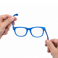 Theo kids prescription glasses in Blue, product view 4