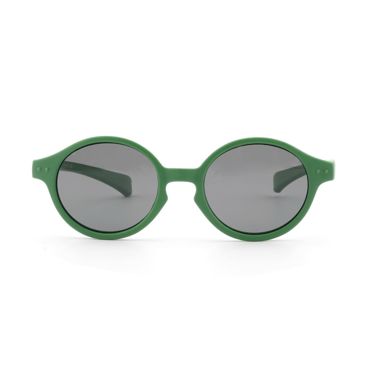 Ivy kids sunglasses in Green, front view