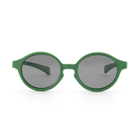Ivy kids sunglasses in Green, front view