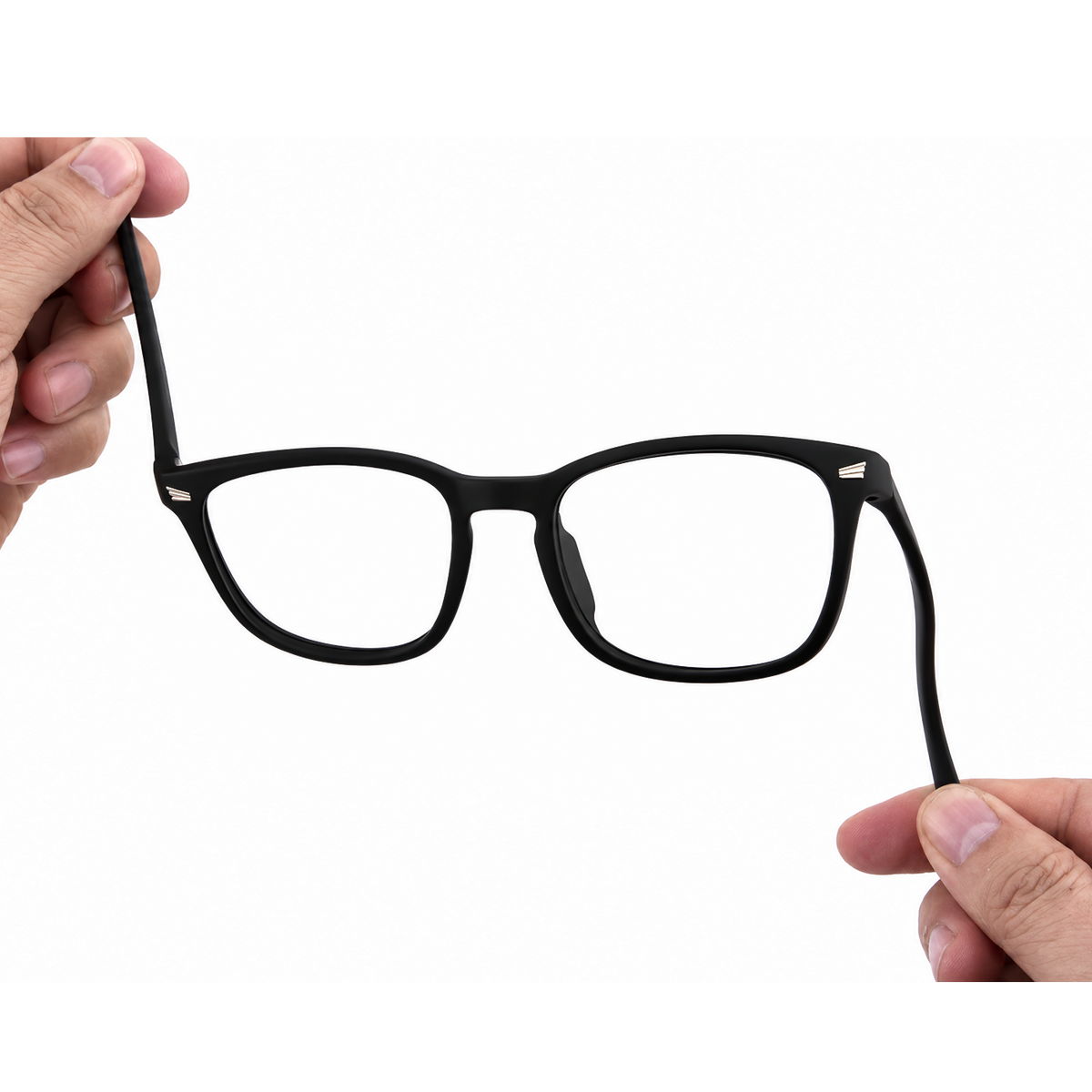 Nico kids prescription glasses in Matte Black, product view 4