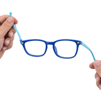 Nico kids prescription glasses in Blue, product view 4