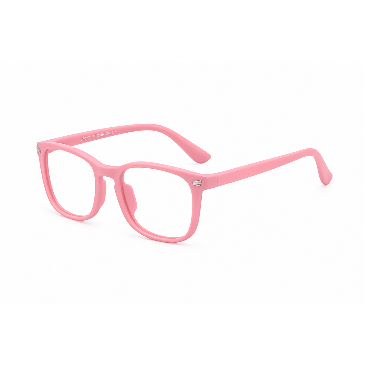 Nico kids prescription glasses in Pink, product view 2