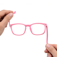 Nico kids prescription glasses in Pink, product view 4