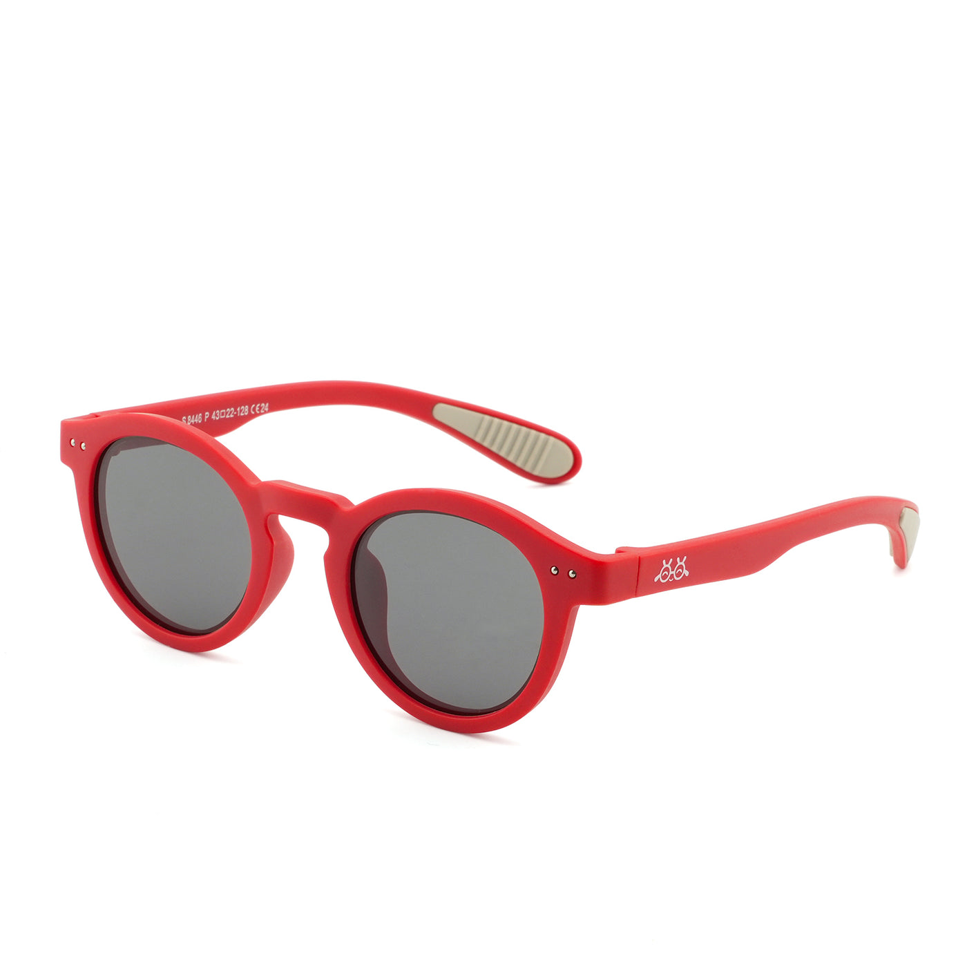 Jolly kids sunglasses in Bright Red, view 1
