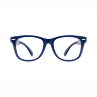 Hazel kids prescription glasses in Blue, front view