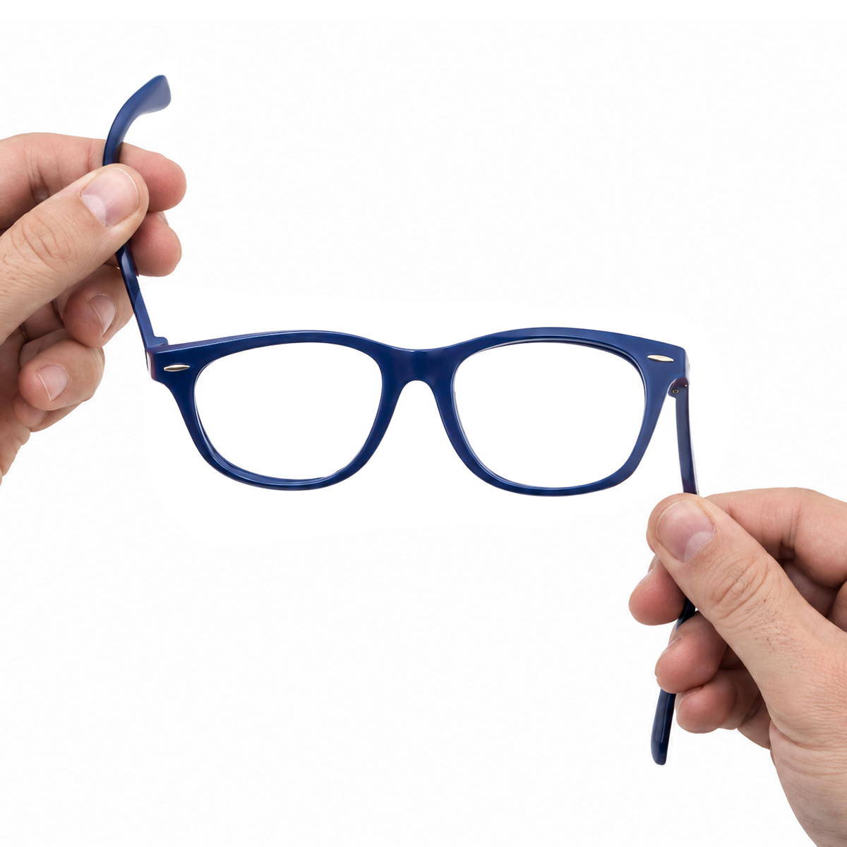 Hazel kids prescription glasses in Blue, product view 4