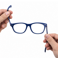 Hazel kids prescription glasses in Blue, product view 4