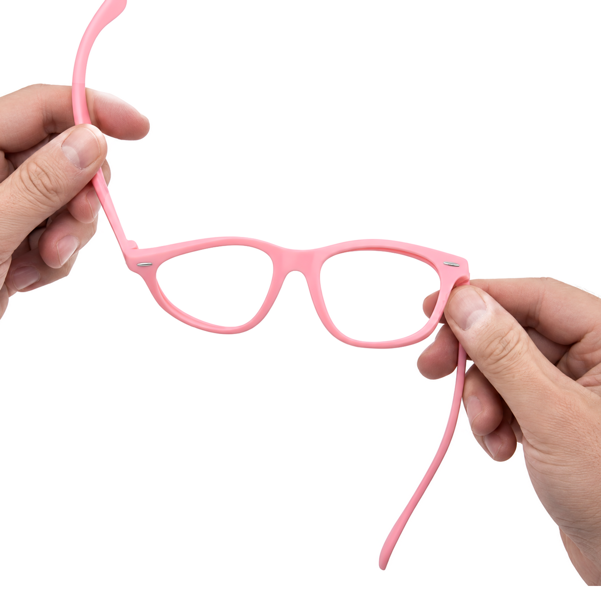 Hazel kids prescription glasses in Pink, product view 4