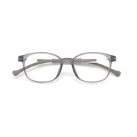 Rowan kids prescription glasses in Grey, front view