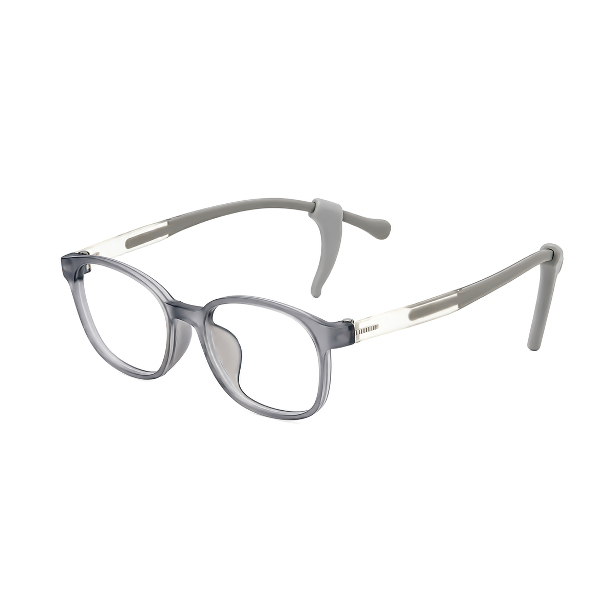 Rowan kids prescription glasses in Grey, product view 7