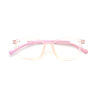 Rowan kids prescription glasses in Purple, front view