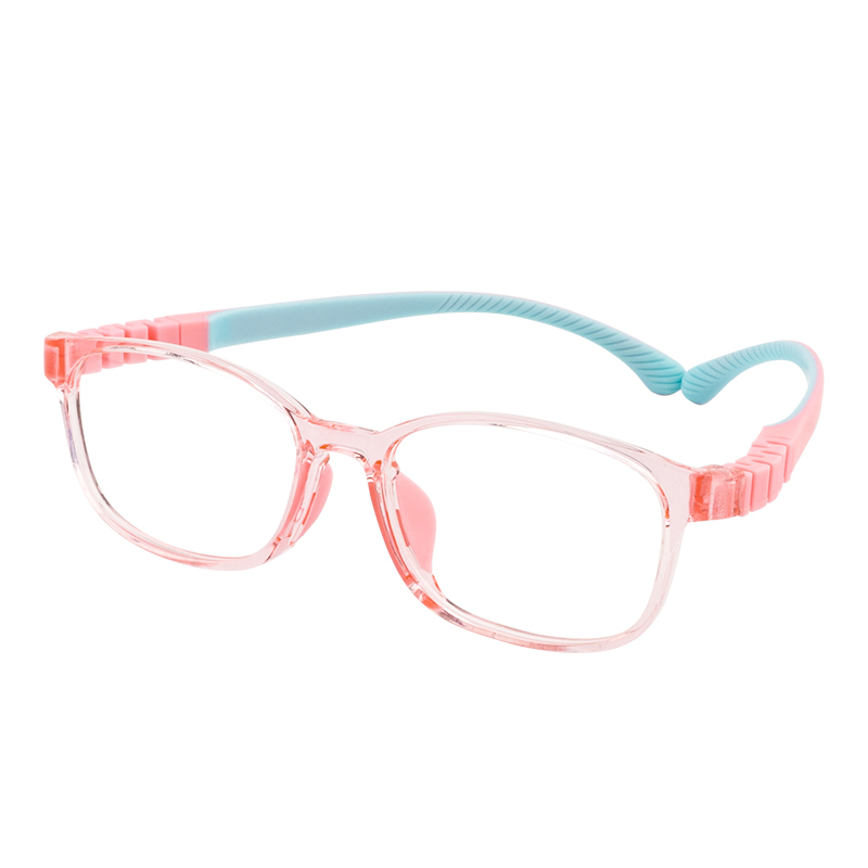 Remy kids prescription glasses in Pink, product view 2