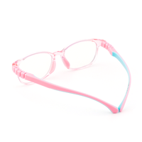 Remy kids prescription glasses in Pink, product view 3