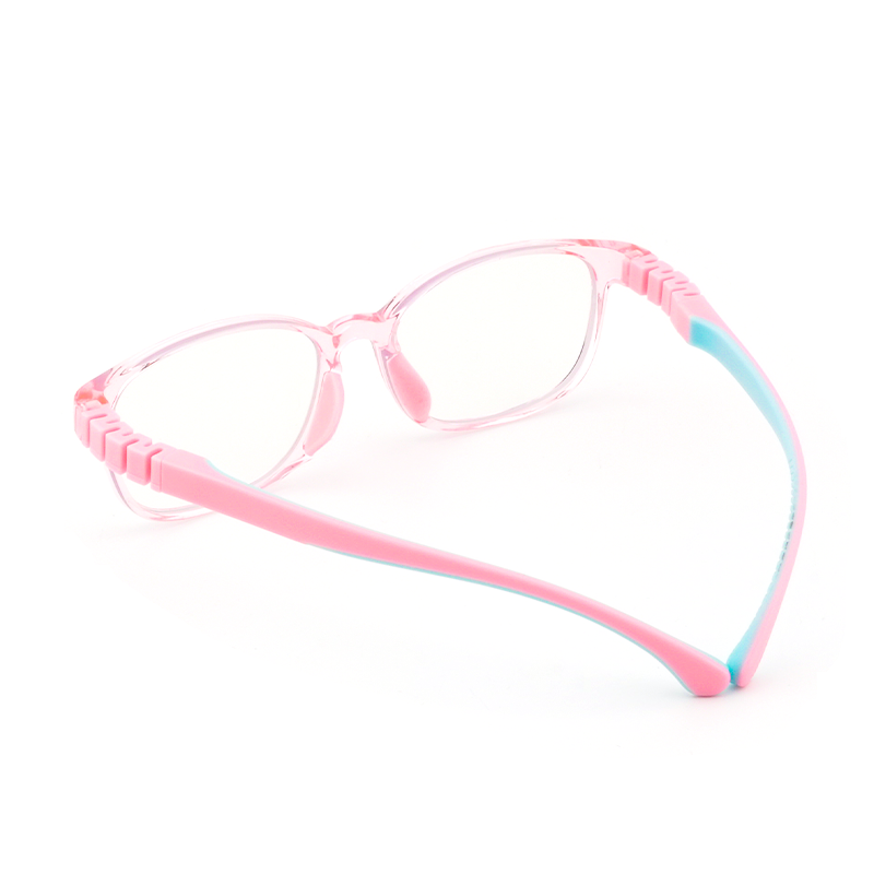 Remy kids prescription glasses in Pink, product view 3