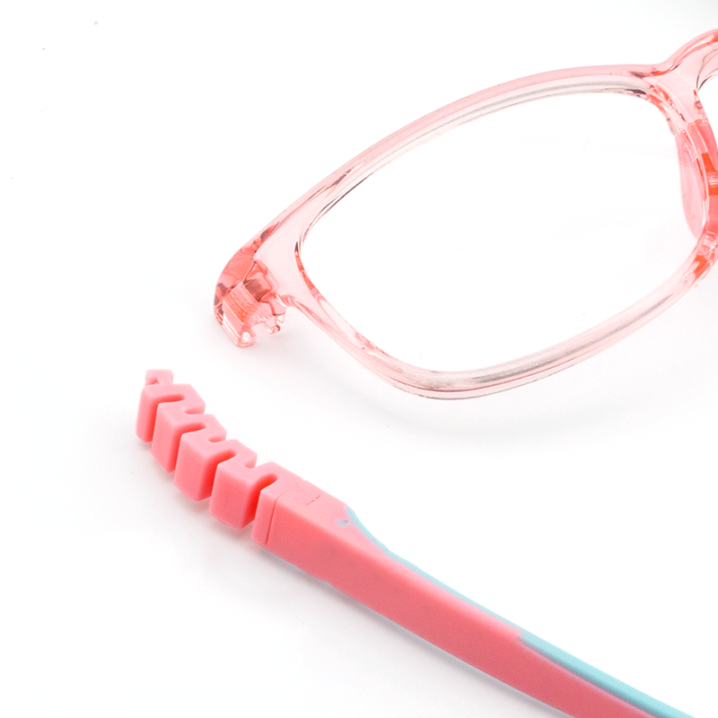 Remy kids prescription glasses in Pink, product view 6
