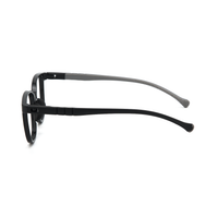 Jude kids prescription glasses in Black, product view 4