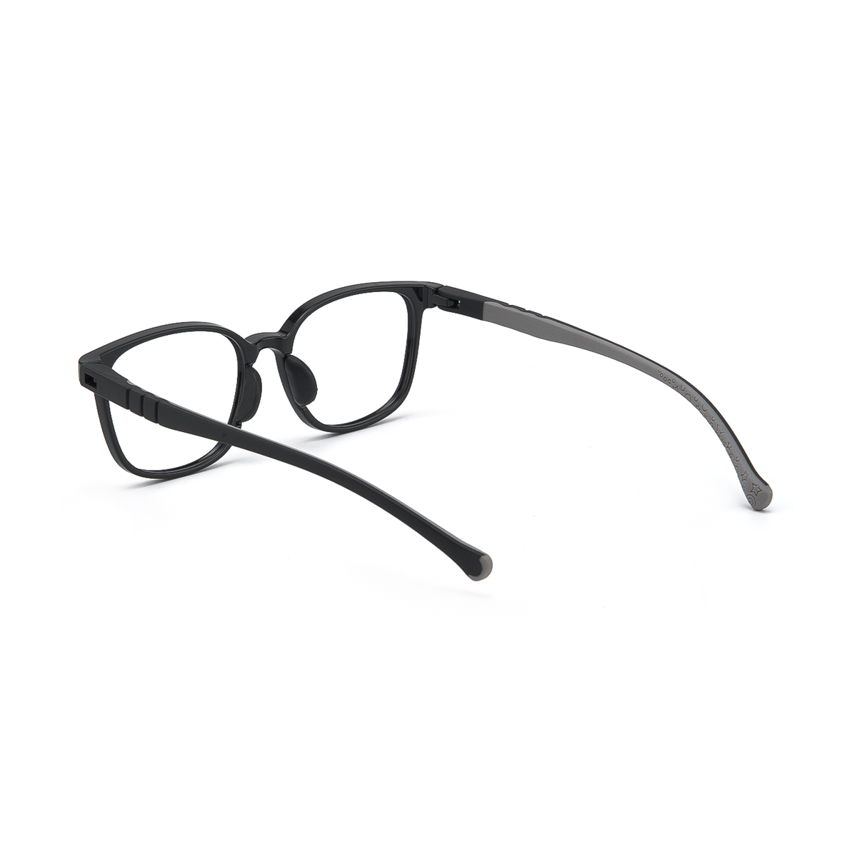 Jude kids prescription glasses in Black, product view 5