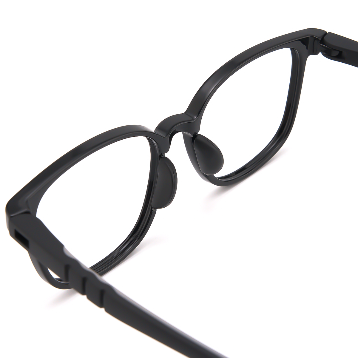 Jude kids prescription glasses in Black, product view 6