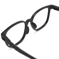Jude kids prescription glasses in Black, product view 6