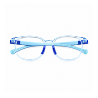 Jude kids prescription glasses in Blue, front view