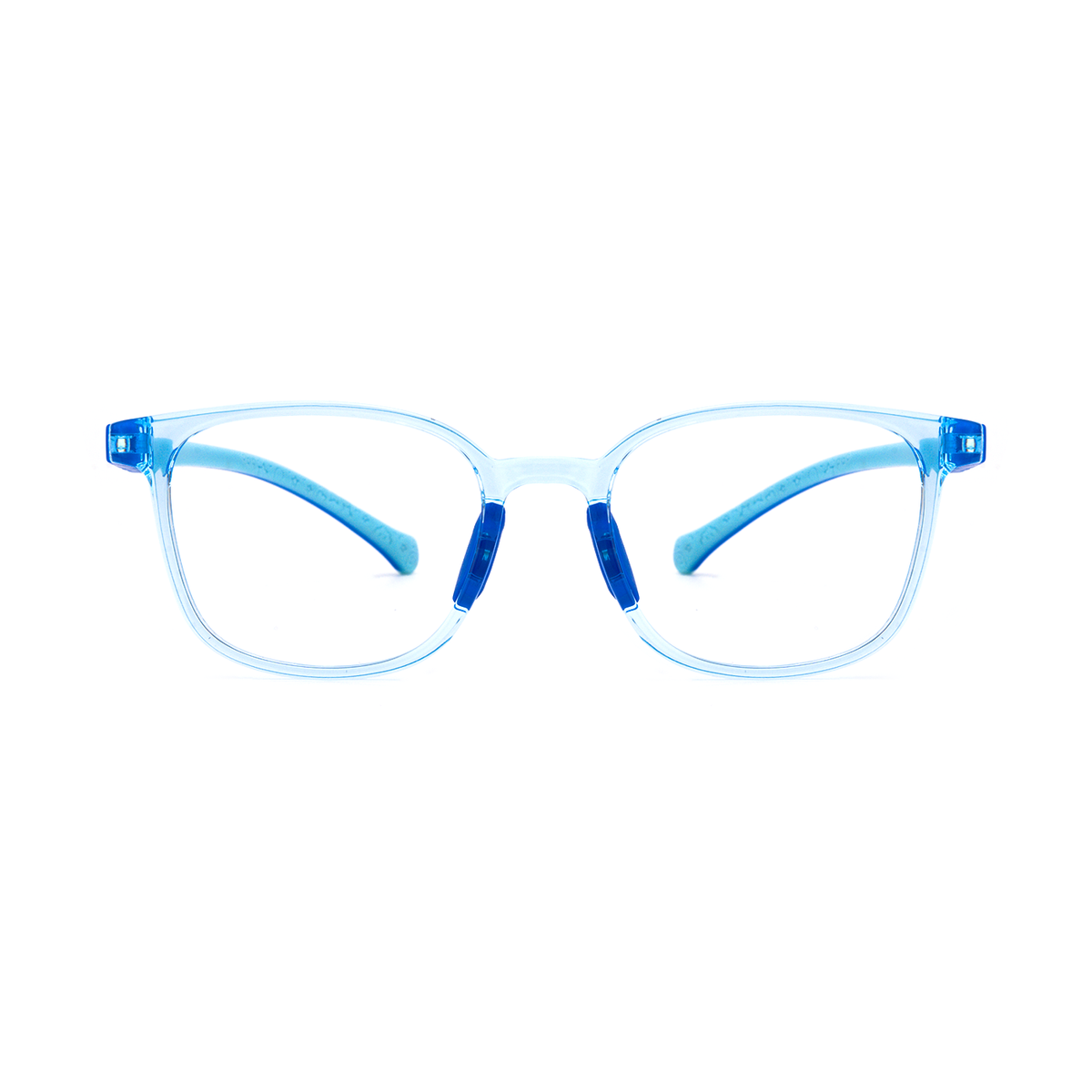 Jude kids prescription glasses in Blue, product view 3