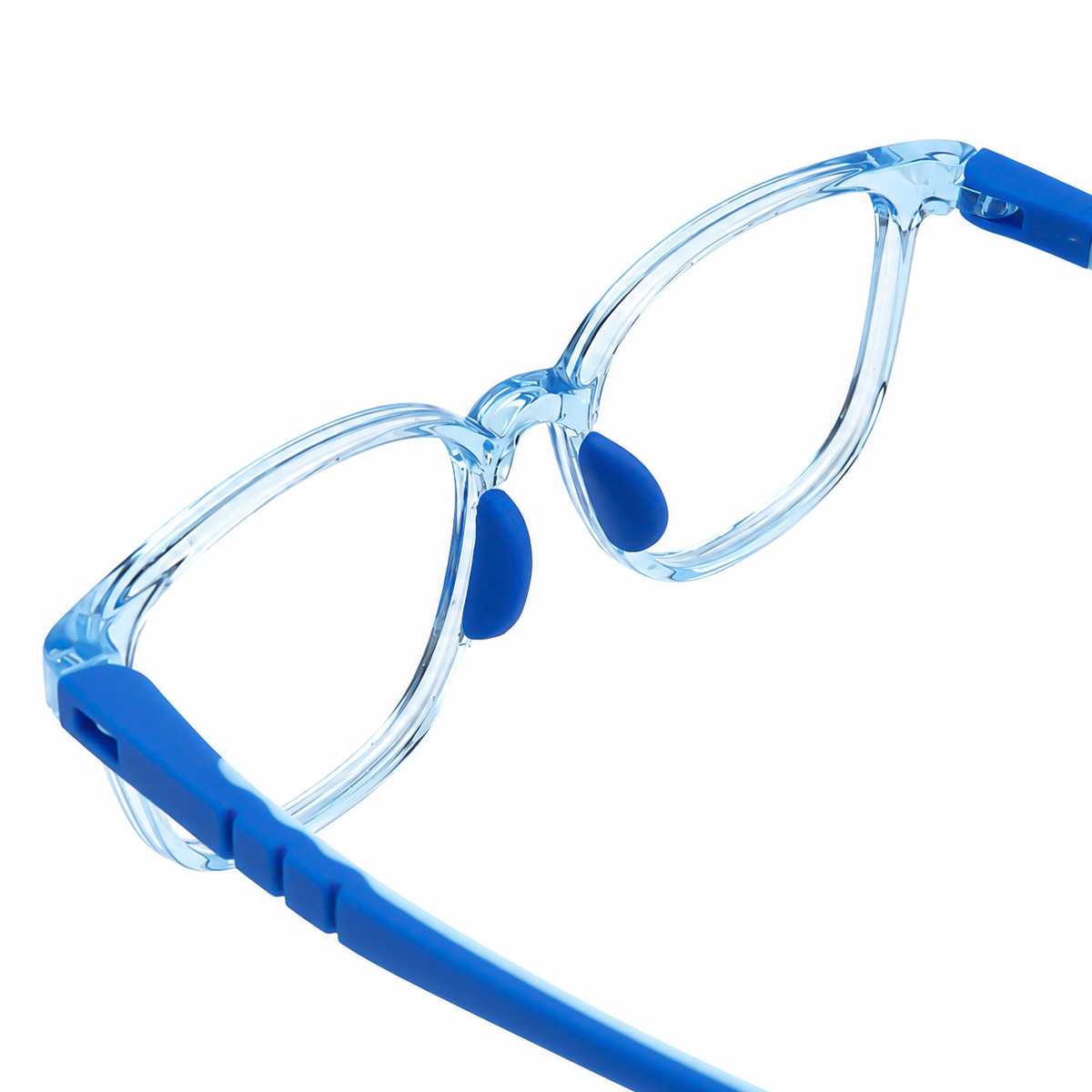 Jude kids prescription glasses in Blue, product view 6