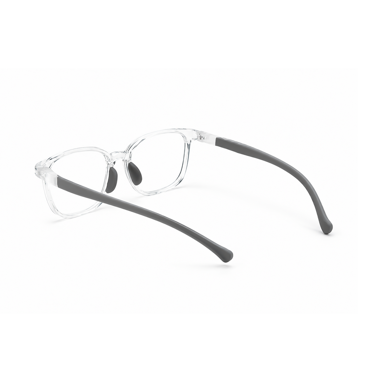 Jude kids prescription glasses in Grey, product view 5