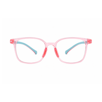Jude kids prescription glasses in Pink, product view 3