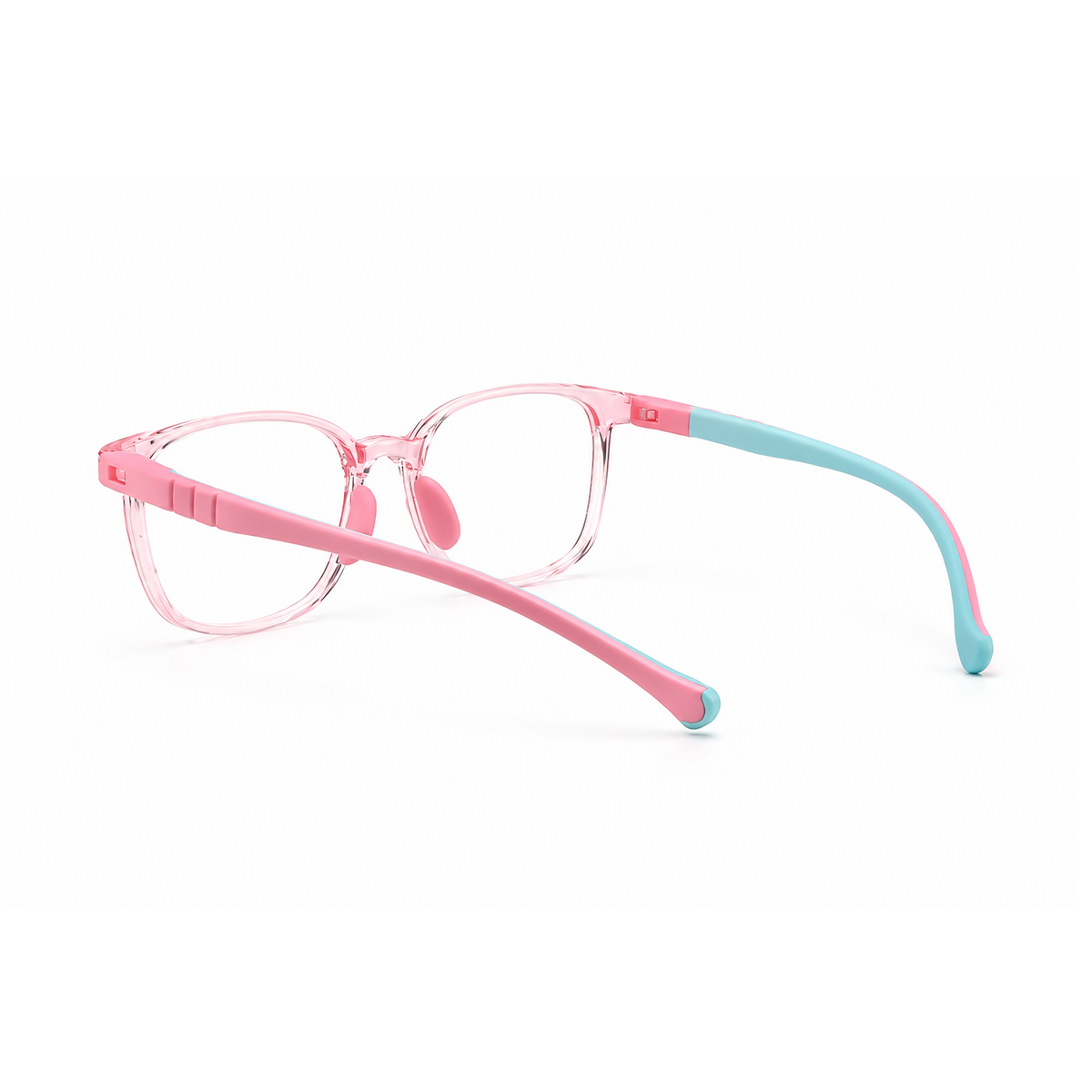 Jude kids prescription glasses in Pink, product view 5