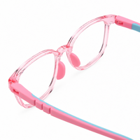 Jude kids prescription glasses in Pink, product view 6