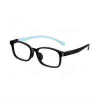 Mila kids prescription glasses in Black, product view 2