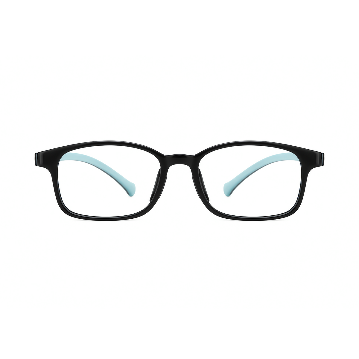 Mila kids prescription glasses in Black, product view 3
