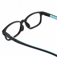 Mila kids prescription glasses in Black, product view 6
