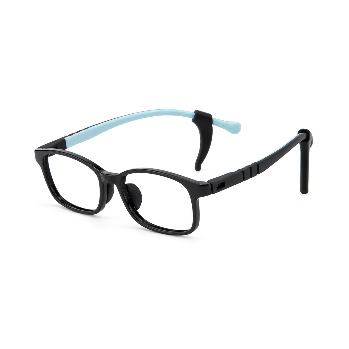 Mila kids prescription glasses in Black, product view 7
