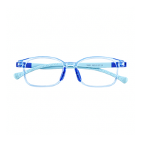 Mila kids prescription glasses in Blue, front view