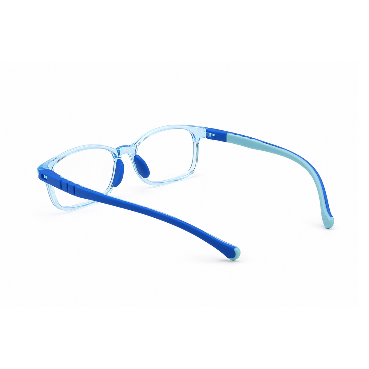 Mila kids prescription glasses in Blue, product view 5