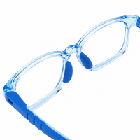 Mila kids prescription glasses in Blue, product view 6