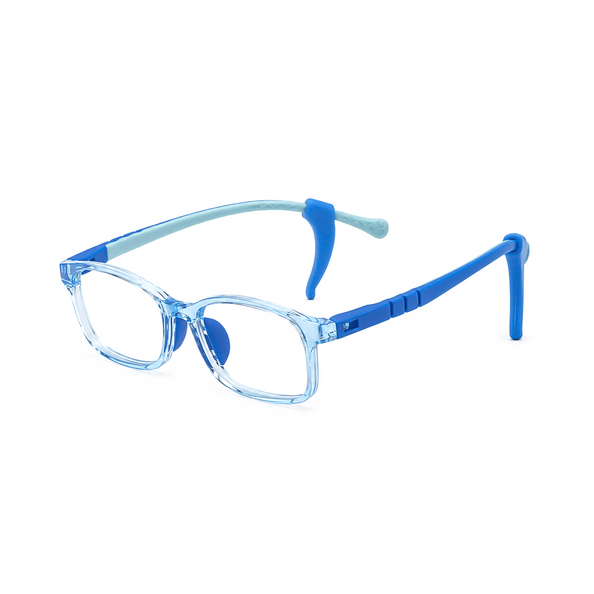 Mila kids prescription glasses in Blue, product view 7
