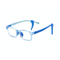 Mila kids prescription glasses in Blue, product view 7