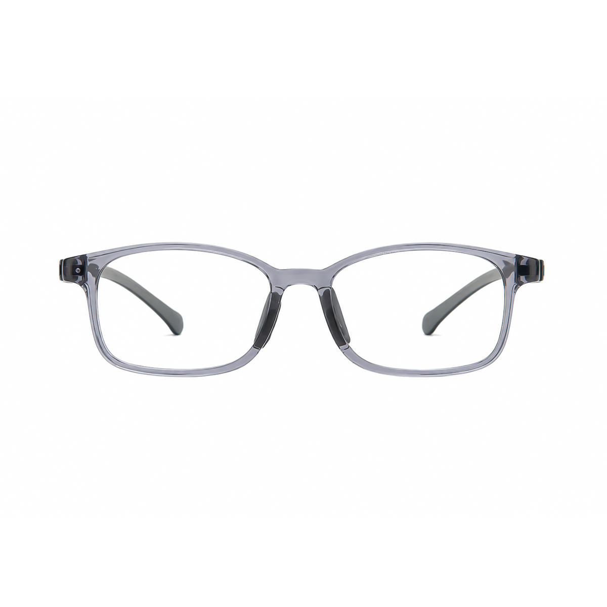 Mila kids prescription glasses in Grey, product view 3