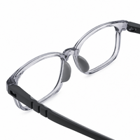 Mila kids prescription glasses in Grey, product view 6