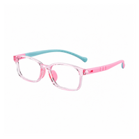 Mila kids prescription glasses in Pink, product view 2