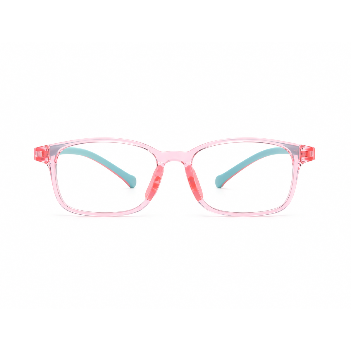 Mila kids prescription glasses in Pink, product view 3