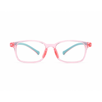 Mila kids prescription glasses in Pink, product view 3
