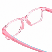 Mila kids prescription glasses in Pink, product view 6