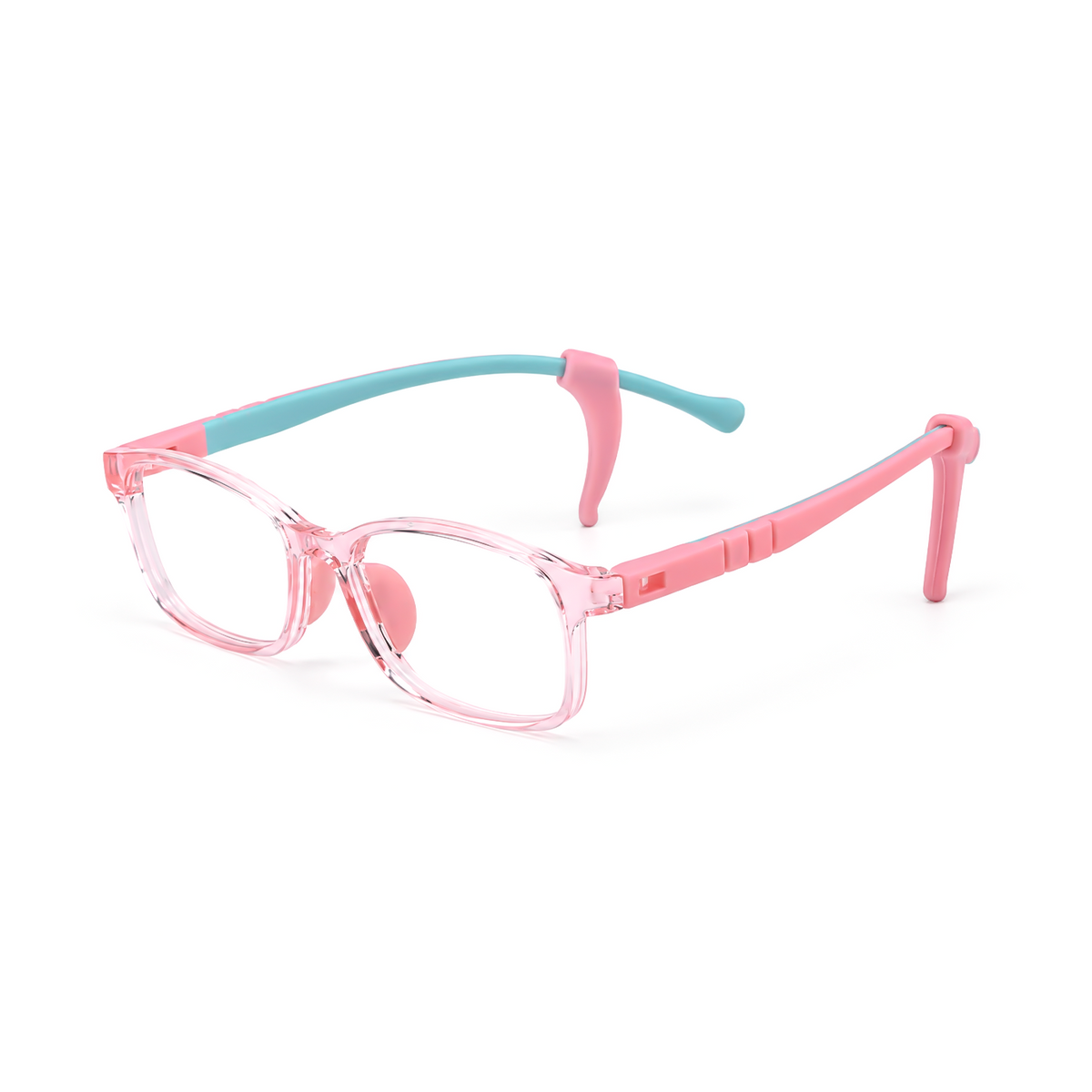 Mila kids prescription glasses in Pink, product view 7