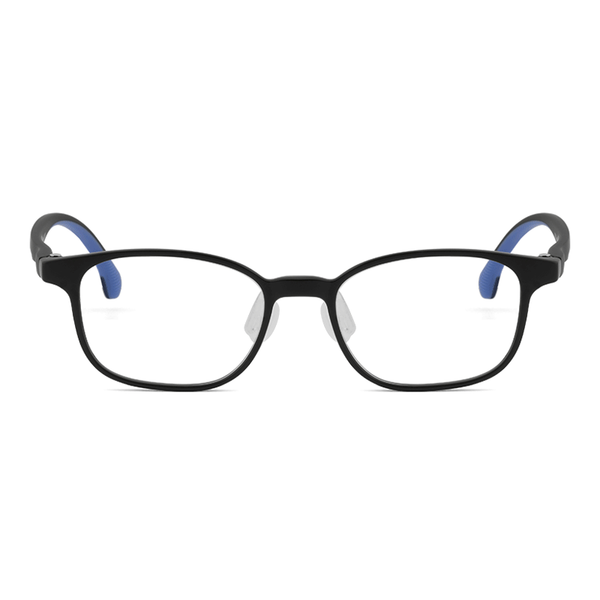 Cora kids prescription glasses in Black, front view