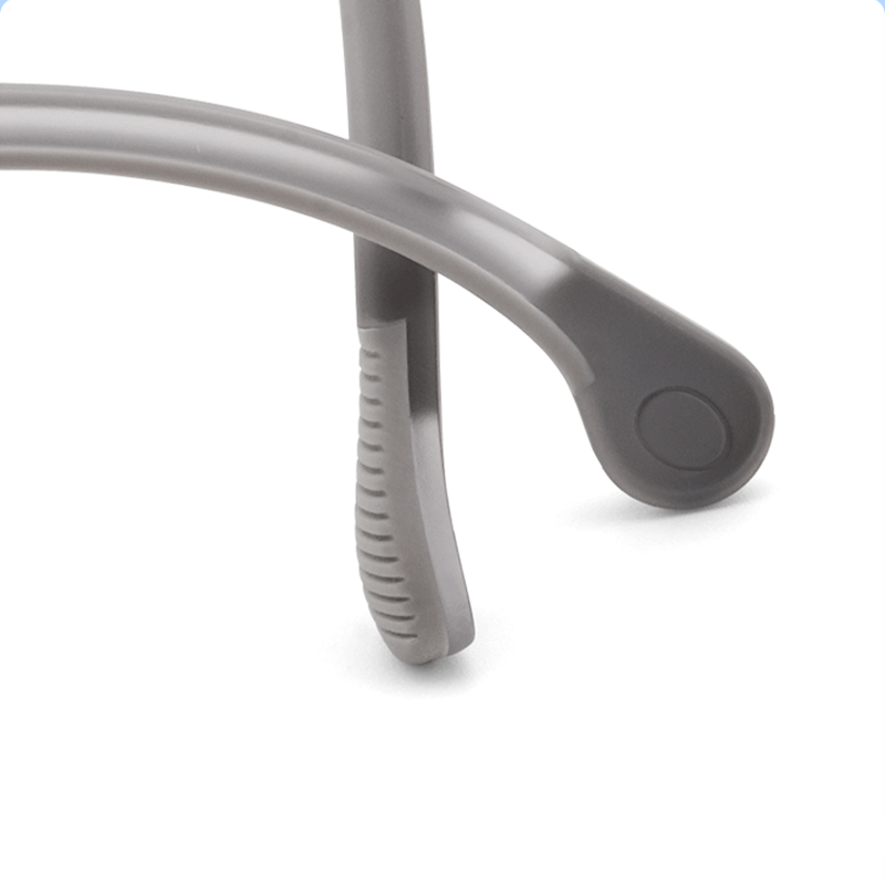 Cora kids prescription glasses in Grey, product view 6